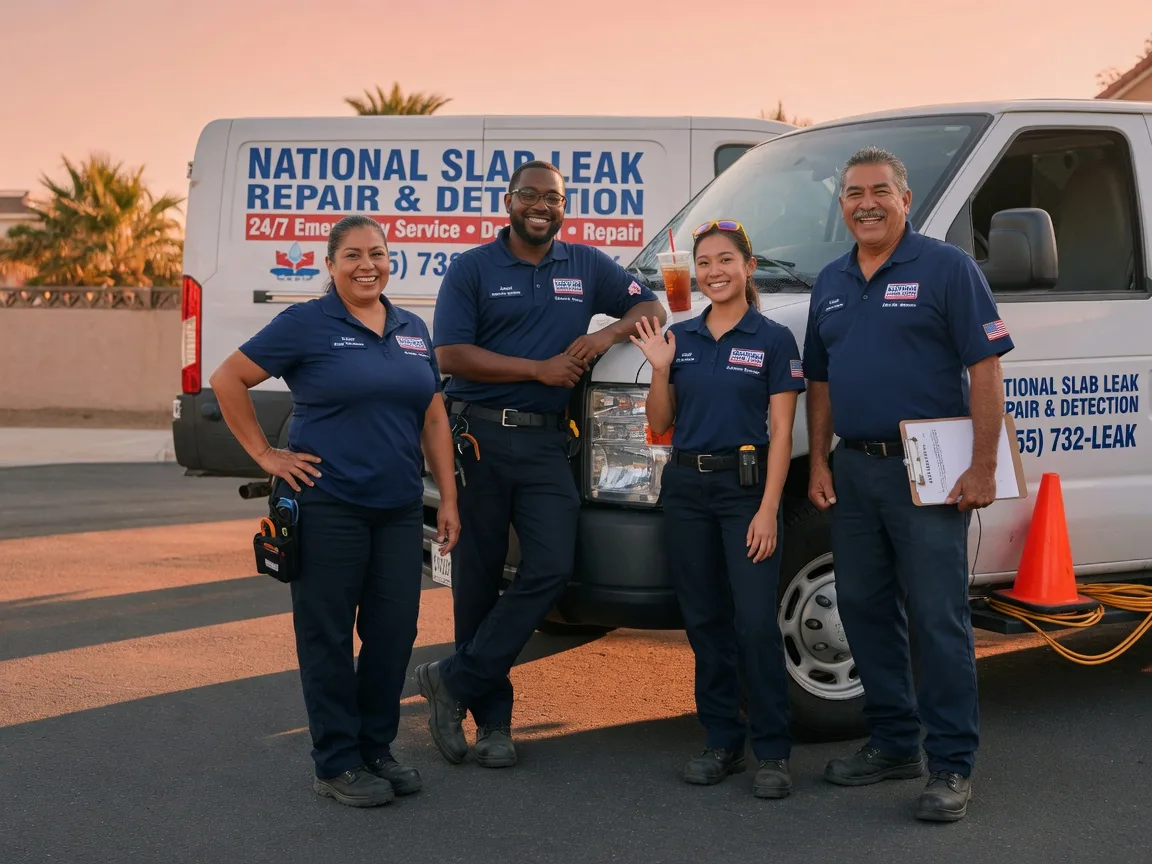 Slab Leak Detection company in Huntington, TX
